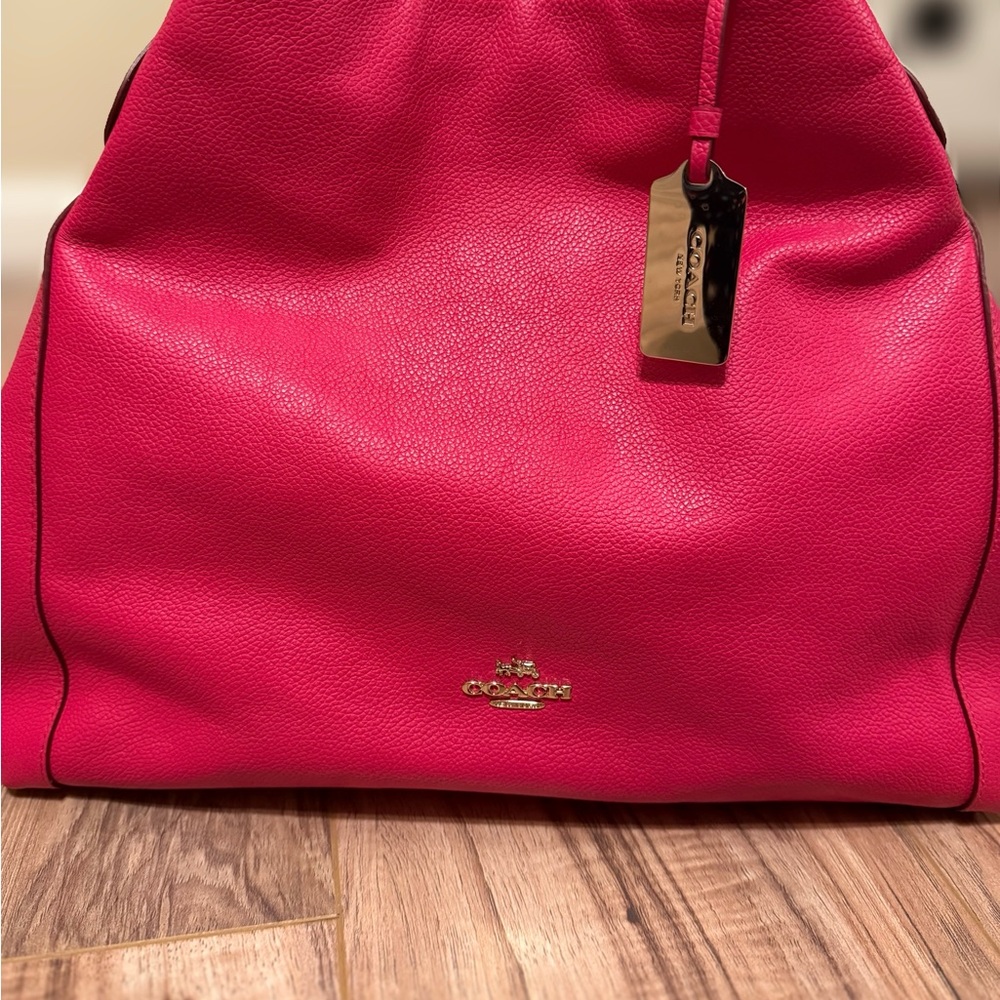 Coach Vibrant Pink Shoulder Bag